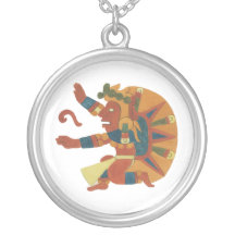 Aztec Creator God - 04 -  Tonatiuh - Necklace