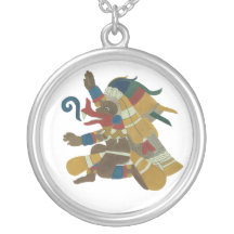 Aztec Creator God - 09 -  Qutzalcoatl - Necklace