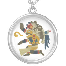 Aztec Creator God - 10 -  Tezcatlipoca - Necklace