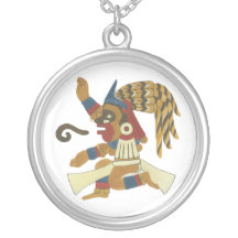 Aztec Creator God - 12 -  Yohaulticetl - Necklace