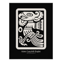 Aztec Cuauhtli - Eagle (Putty) Invitation