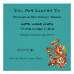 Aztec Design Invitation