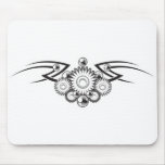 Aztec Flower Tattoo Design Mouse Mats