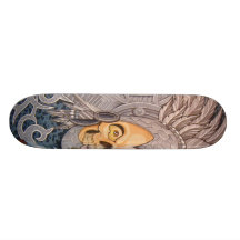aztec god skateboard decks