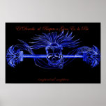 aztec imperial sceptre poster