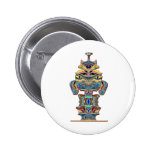aztec  like image pinback button
