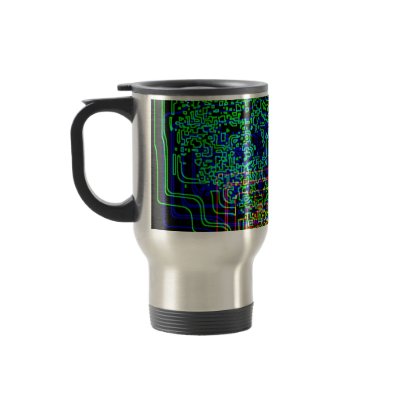 Aztec Microchip Coffee Mugs by Derico