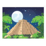 Aztec Pyramid Postcard