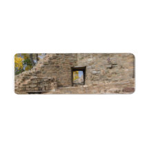aztec ruin a look at fall through the window return address label