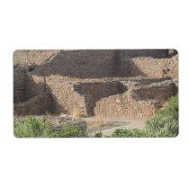 aztec ruins new mexico brick structure labels