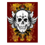 Aztec-Skull Postcards