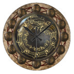 Aztec Snake Round Clocks