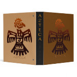 AZTEC-Style Mexican Bird Art Binder