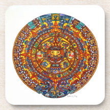 Aztec Sun Beverage Coaster