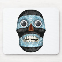 Aztec Tezcatlipoca Mask Mousepad