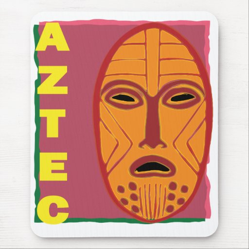 AZTEK MASK MOUSE PADS
