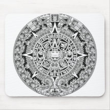Aztèque maya du calendrier 12.21.2012 tapis de souris