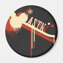 AZTK-Grffti Refrigerator Magnet