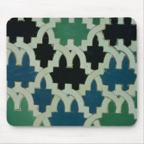 Azulejos tiles from the throne of the Sultans Mouse Pads