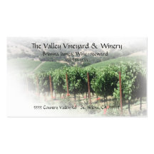 B002 BIZ - Grapevines in the Valley Business Cards
