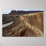 b1810 - White Rim and Green River, Canyonlands Poster