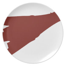 B1-B Bomber Dinner Plate