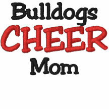 B1 Bulldog Cheer Mom Hoodie
