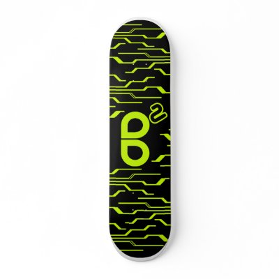 b2 highcontrast 2 custom skateboard by ghostdeck_dced