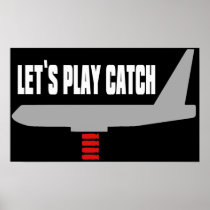 B52 Bomber Dropping Bombs Poster