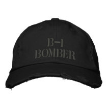 B-1 BOMBER EMBROIDERED HAT