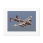 B-25 Bomber Aircraft Postcard