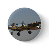 B-25 BOMBER PINBACK BUTTON