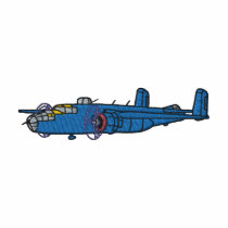 B-25 EMBROIDERED POLO SHIRT