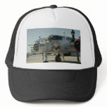 B-25 WWII vintage bomber front section and one eng Trucker Hats