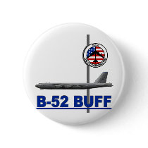 B-52 Stratofortress Pinback Buttons