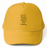 B.A.T.F. - Barack's Alcohol Tobacco and Firearms? hats