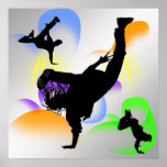 B-Boying Poster
