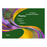 B-Card Mardi Gras-Green-V1 Business Cards