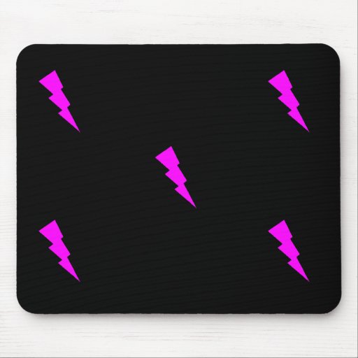 B. Chic: Pink Lightning Mousepads