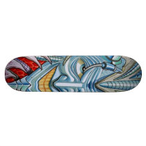 b face skate deck