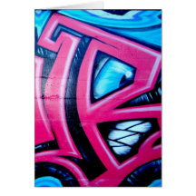B Graffiti Card