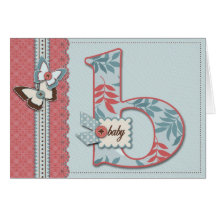 B is for Baby Card