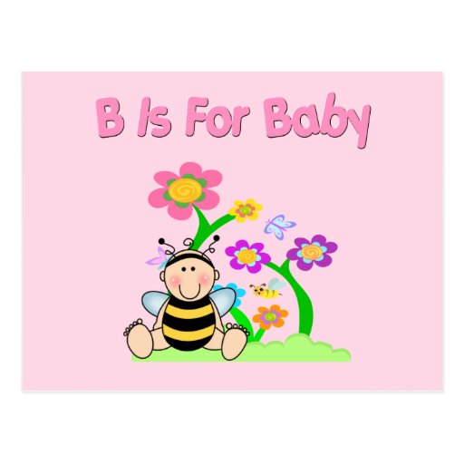 B is For Baby Post Cards