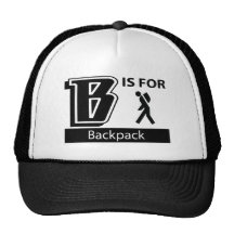 B Is For Backpack Trucker Hat