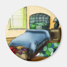 B is for Bedroom Magnet