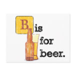 "B" is for Beer