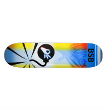 B is for Bombs Skate Deck
