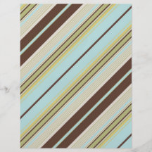 B is for Boy Dual-Sided Scrapbook Paper Flyer Design