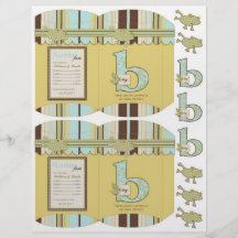 B is for Boy Mini Puff Box 2 Custom Flyer