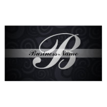 B Monogram Business Cards business cards